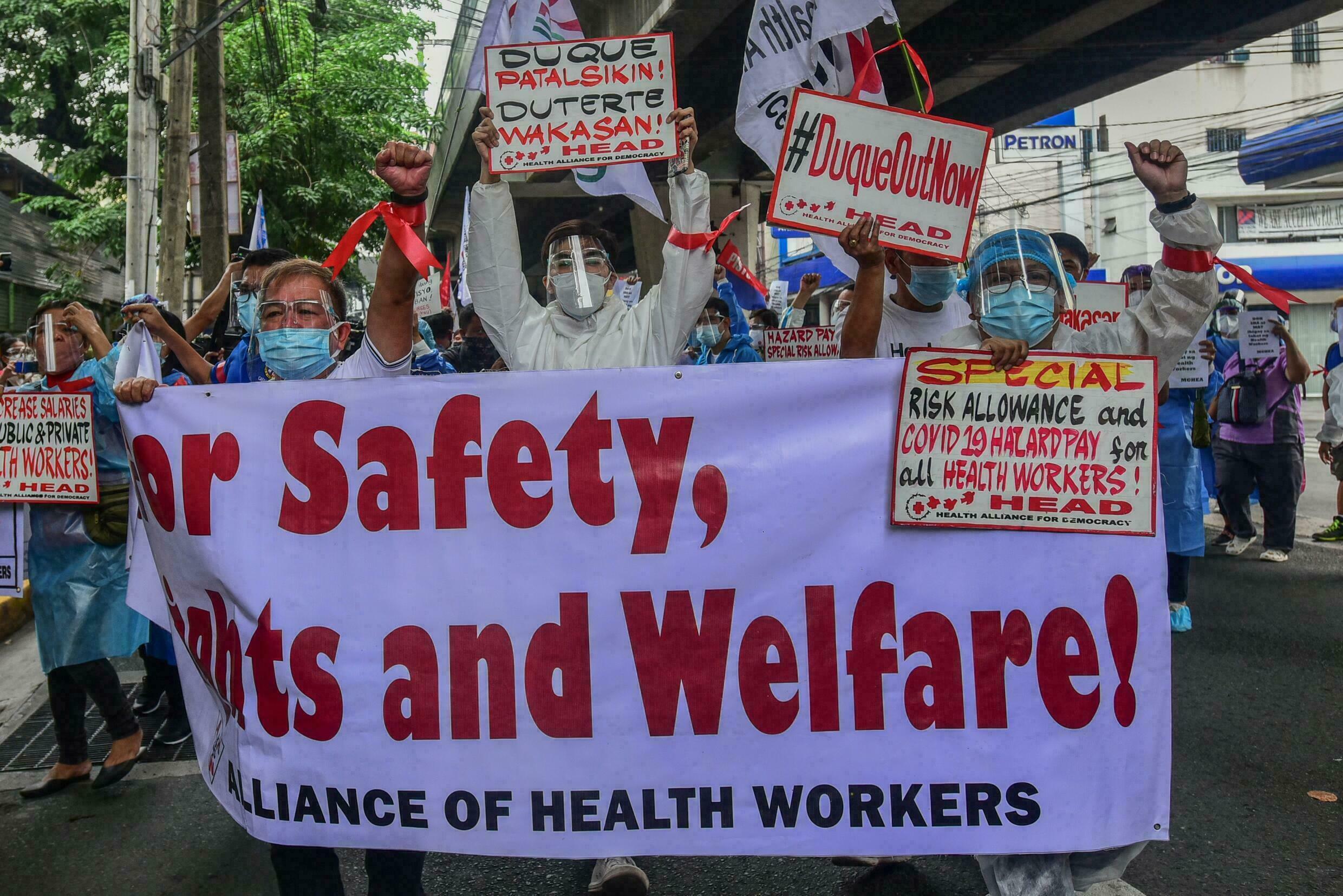 ‘Burnt Out’: Philippine Nurses Battle COVID-19, Resignations