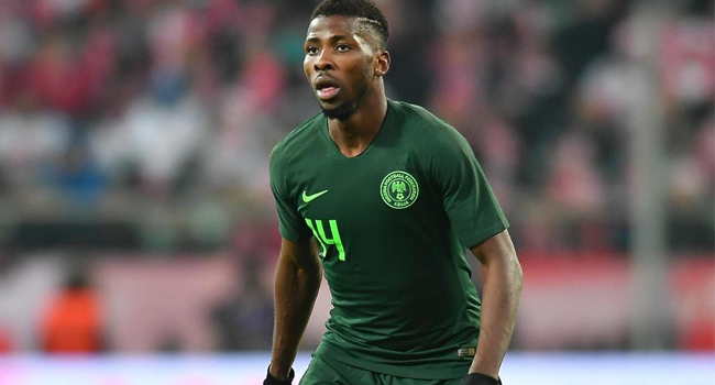 A file photo of Super Eagles striker Kelechi Iheanacho.