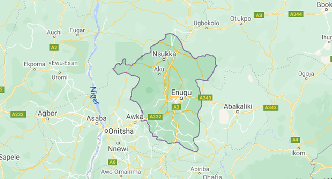 Enugu, usually referred to as Enugu State to distinguish it from the city of Enugu, is a state in southeastern Nigeria, created in 1991 from part of the old Anambra State.