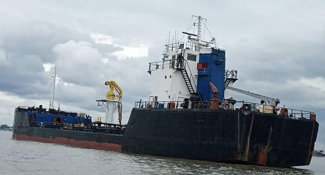 Navy Hands Over Two Vessels Carrying Crude Oil To EFCC