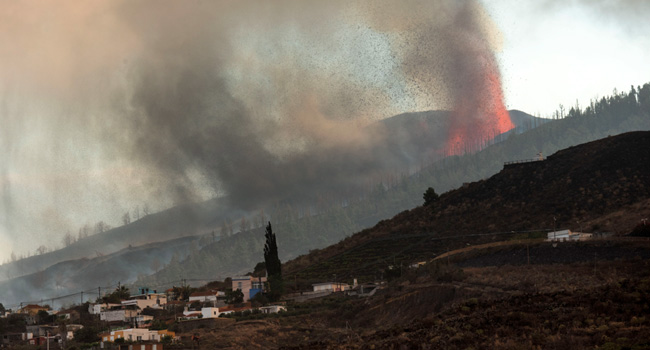 Volcano Destroys 100 Homes In Spain