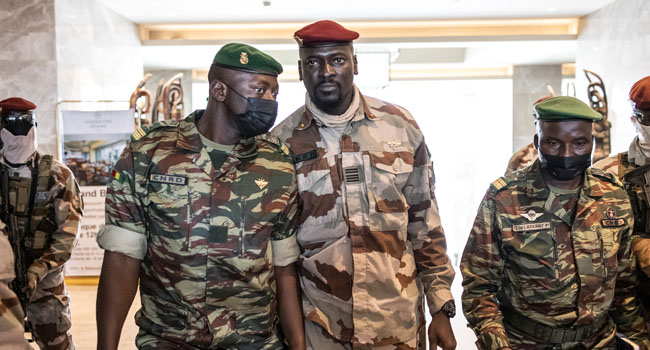 Guinea Coup Leader Sworn In As President