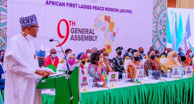 Buhari Asks African Leaders To Support First Ladies – Channels Television