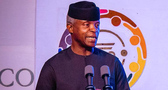 Vice President Yemi Osinbajo chaired a Wole Olanipekun & Co., WOC, Justice Summit on Justice Sector Reforms in Lagos on November 17, 2021.