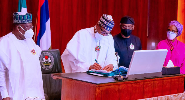 President Buhari Signs 2023 Appropriation Bill Into Law