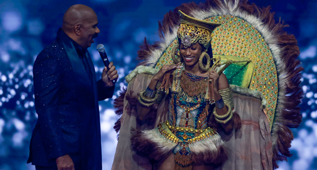 Miss Universe 21 Nigeria S Maristella Okpala Wins Best Costume Channels Television