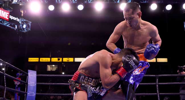 Donaire Defends WBC Title With Body Shot KO Of Gaballo