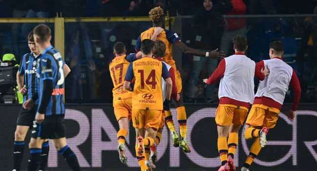 Serie A: Abraham Stars As Roma Beat Atalanta