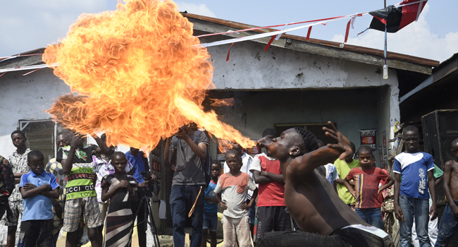 In Lagos District, ‘Slum Party’ Brings Hope And Life