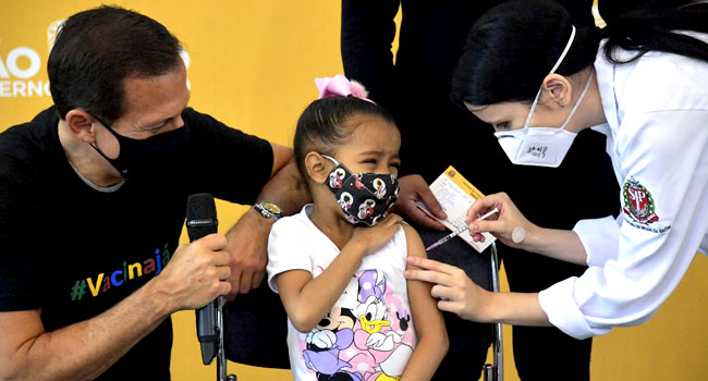 Brazil Begins Vaccinating Children Despite President’s Objection Brazil Begins Vaccinating Children Despite President’s Objection