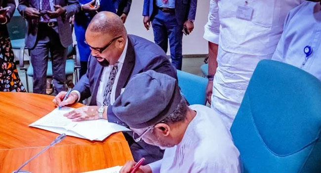 Gbajabiamila, NBA Strengthen Collaboration With MoU On Law Reform