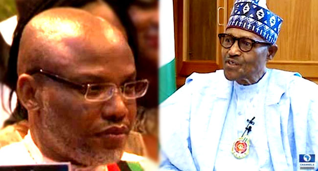 Buhari Rules Out Bail Option For IPOB Leader Nnamdi Kanu