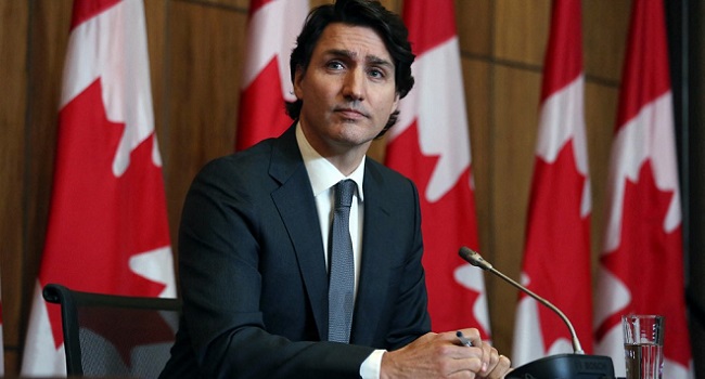 Canada PM Trudeau Tests Positive For COVID-19