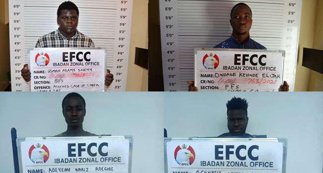 EFCC Secures Conviction Of Six Internet Fraudsters
