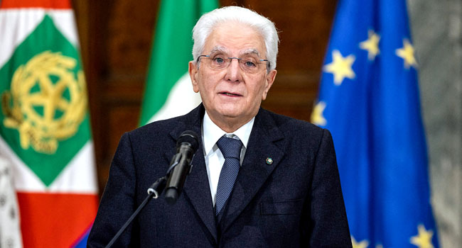 80-Year-Old Mattarella Re-Elected As Italy’s President