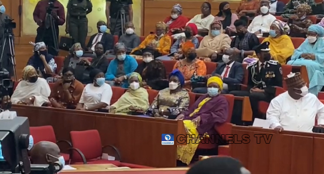 Aisha Buhari Attends Plenary At National Assembly