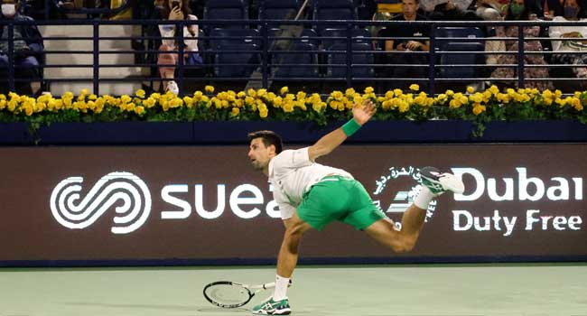 Medvedev shocks Djokovic to reach Dubai Tennis Championships final