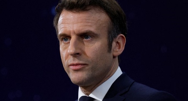 File: French President Emmanuel Macron