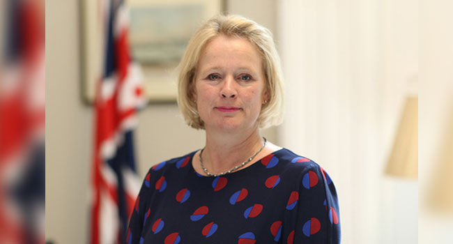 The United Kingdom’s Minister for Africa, Latin America, and the Caribbean, Vicky Ford.