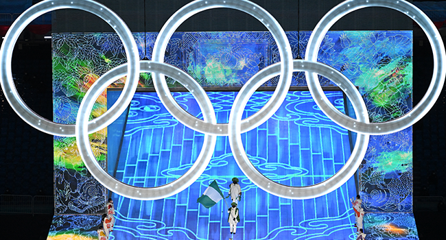 Nigeria Represented As Winter Olympics Opens In Beijing Amid Covid