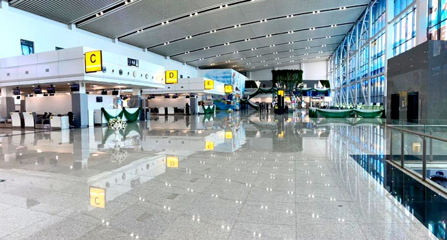 The new terminal at the Murtala Muhammed International Airport in Lagos is expected handle up to 20 million passengers annually.