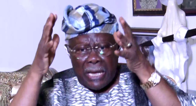 Leaving Presidency Open Without Zoning Is Explosive, Bode George Warns PDP