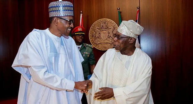 Buhari Extols Obasanjo’s Wisdom, Insight At 85