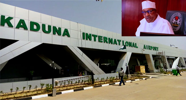 A file photo of the Kaduna International Airport.