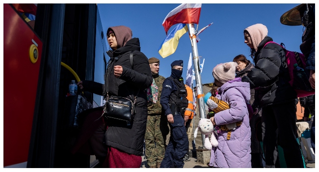 Over Two Million Ukraine Refugees Crossed Into Poland – Border Guards