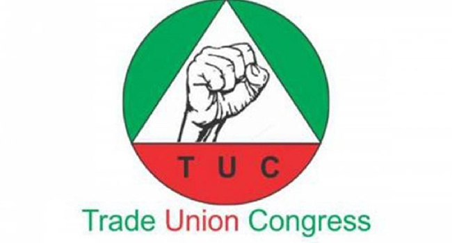 A logo of the Trade Union Congress of Nigeria.