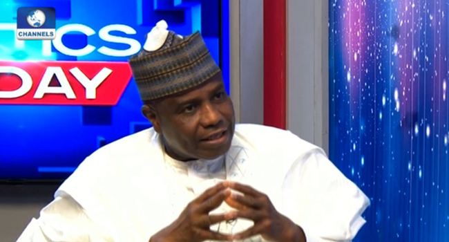 Sokoto State Governor Aminu Tambuwal appeared on Politics Today on March 22, 2022.