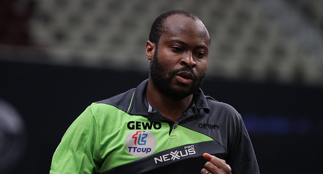 Aruna Quadri in action.