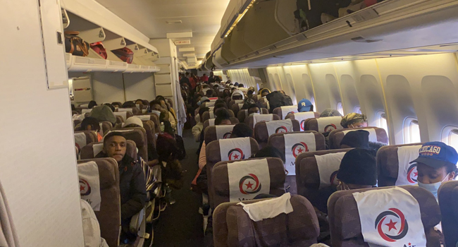 First batch of Nigerians from Ukraine arrives Abuja 2 nigerians ukraine 2