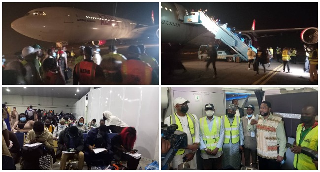 Another Batch Of Nigerians Fleeing Ukraine Arrive In Abuja