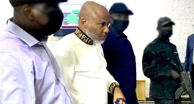 Court Fixes May 20 To Rule On Nnamdi Kanu’s Application Seeking Transfer From DSS Custody 