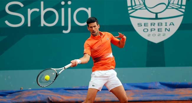 Djokovic Celebrates Second Successive Comeback Win In Belgrade