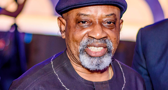 A file photo of the Minister of Labour and Employment, Chris Ngige.