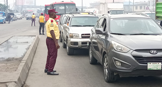 A file photo of LASTMA officials at work.