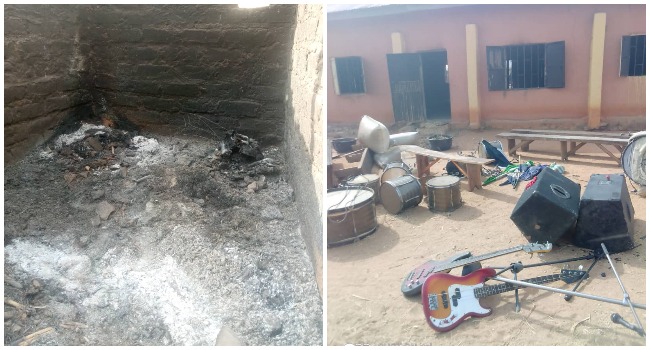 Bandits attacked Adei Village of Kutura Station, Kaduna State, on April 9, 2022.