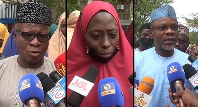 Families of those abducted in the Kaduna train attack of March 28 spoke to Channels Television on April 15, 2022.