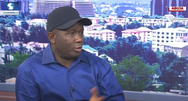 President of the National Association of Nigerian Students (NANS), Sunday Asefon, appeared on Channels Television's Sunrise Daily on May 5, 2022.
