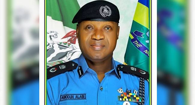 A file photo of Lagos State Commissioner of Police, Abiodun Alabi