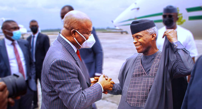 Vice President Yemi Osinbajo on May 20, 2022, visited Imo State to campaign for the 2023 APC presidential primaries.