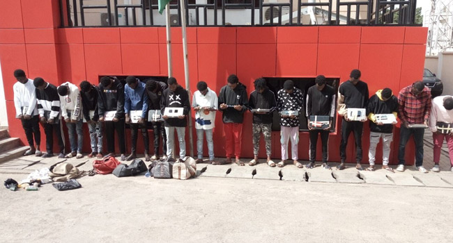 EFCC Nabs ‘Yahoo-Yahoo’ Academy Owner, 16 ‘Trainees’ In Abuja