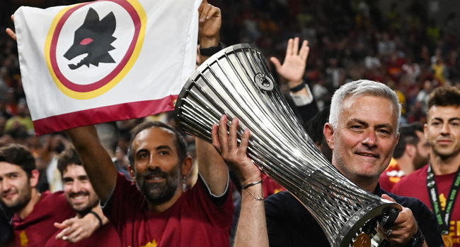 Mourinho Ends Roma's Trophy Drought With UECL Triumph 