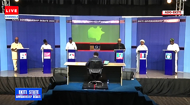 Candidates Make Their Pitch In Ekiti State Governorship Debate