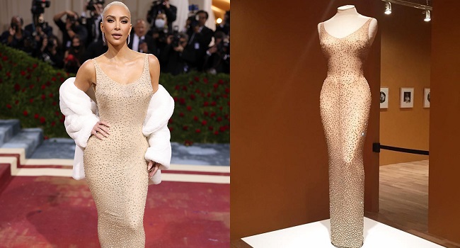 Owner of Marilyn Monroe dress says Kim Kardashian did not 'in any way'  damage it, Marilyn Monroe