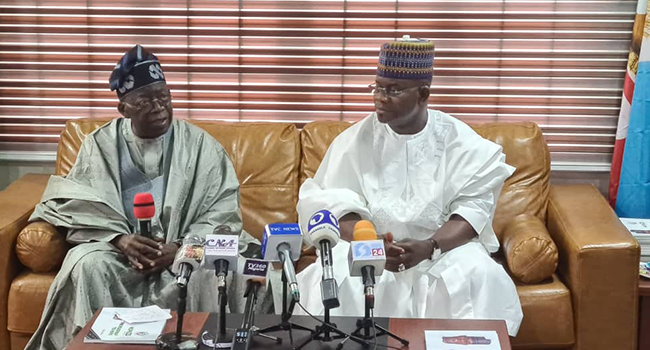 Bola Ahmed Tinubu met with Yahaya Bello on June 10, 2022.