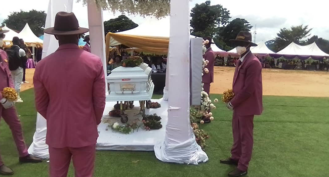 Gospel singer Osinachi Nwachukwu was buried in Abia State on June 25, 2022.