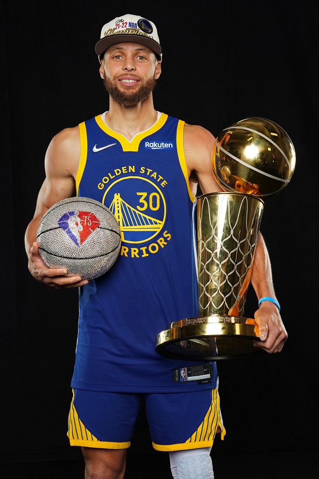 Golden State Warriors star Stephen Curry named NBA Finals MVP for